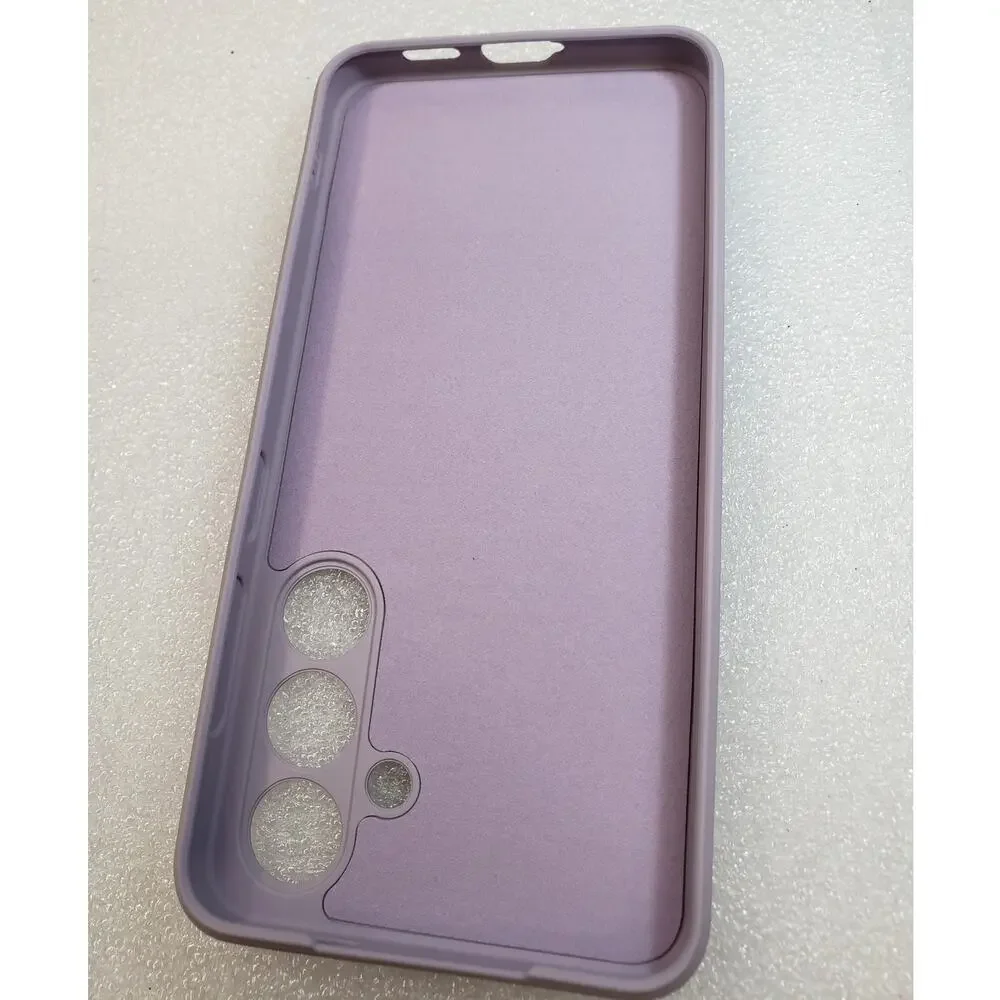 AliYoon Silicone Case for Samsung Galaxy S24 Regular (Purple)
